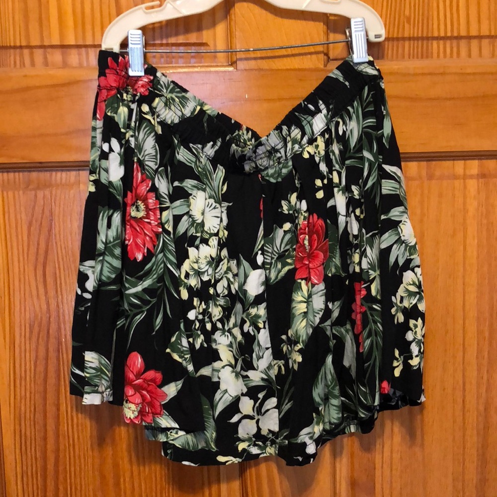 Ralph Lauren floral mini skirt